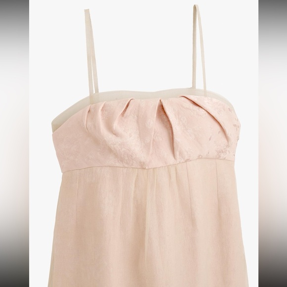 Zara Limited Edition Blush Dress Mixed Organza - Picture 10 of 10